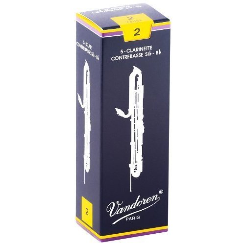 Vandoren Vandoren Traditional Contrabass Clarinet Reeds - Box of 5 Vandoren Vandoren Traditional Contrabass Clarinet Reeds - Box of 5