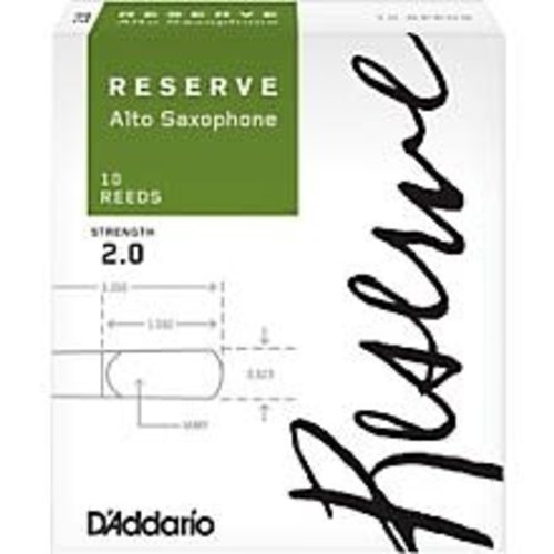 D'Addario D'Addario Reserve Alto Sax Reeds - 2-Pack D'Addario D'Addario Reserve Alto Sax Reeds - 2-Pack