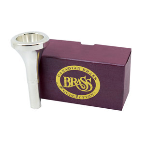 Canadian Brass Collection Tuba Mouthpiece TU120 - Silver