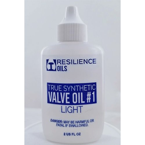Resilience Oils True Synthetic Professional Valve Oil #1 Light - 1.25 oz Resilience Oils True Synthetic Professional Valve Oil #1 Light - 1.25 oz