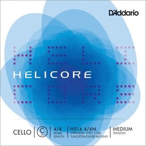 D'Addario D'Addario Helicore Cello Strings - 4/4 "C" String/Medium
