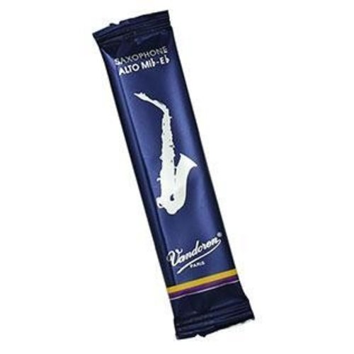 Vandoren Vandoren Traditional Alto Saxophone Reeds - SINGLE 2.5 Vandoren Vandoren Traditional Alto Saxophone Reeds - SINGLE 2.5