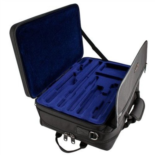 PROTEC Protec Flute/Piccolo Combo Lux Messenger PRO PAC Case PROTEC Protec Flute/Piccolo Combo Lux Messenger PRO PAC Case