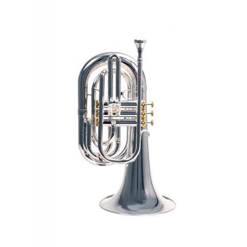 System Blue System Blue Professional Marching Bb Baritone SB25S - Silver System Blue System Blue Professional Marching Bb Baritone SB25S - Silver