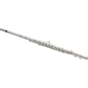 Jupiter Band Instruments Jupiter JAF-1000 Intermediate Alto Flute with Silver-Plated Straight Headjoint