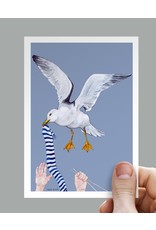 Anouk Greeting Cards Seagull