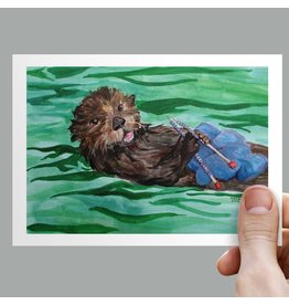 Anouk Greeting Cards Otter