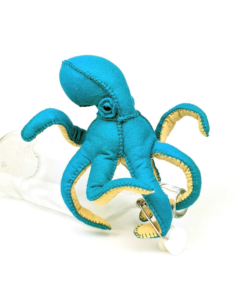 Rita Van Tassel Octopus Kit - Turquoise