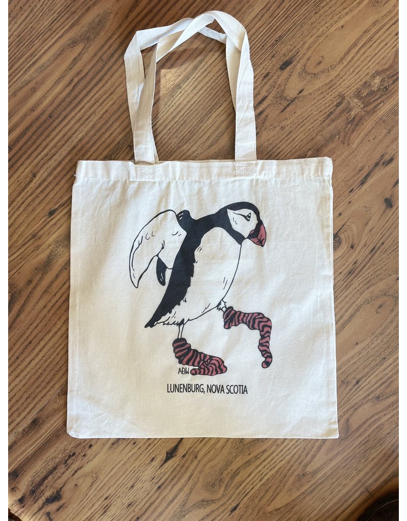 Anouk Puffin cotton Tote