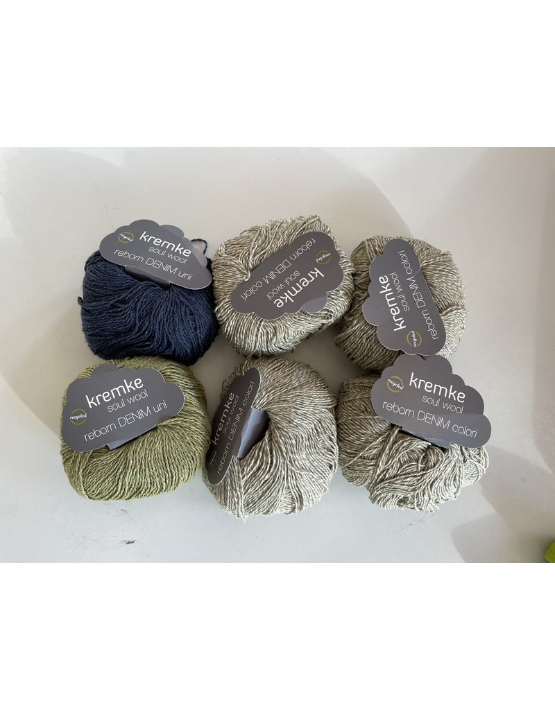 Reborn Yarn - Recycled Wool Blend - DK Weight - 3 Colors