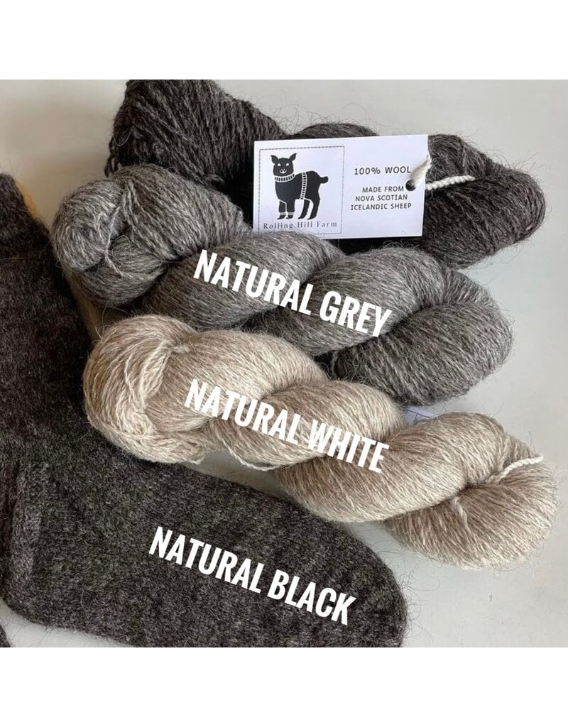 Rolling Hill Farm Icelandic Sheep Super Fine Sock