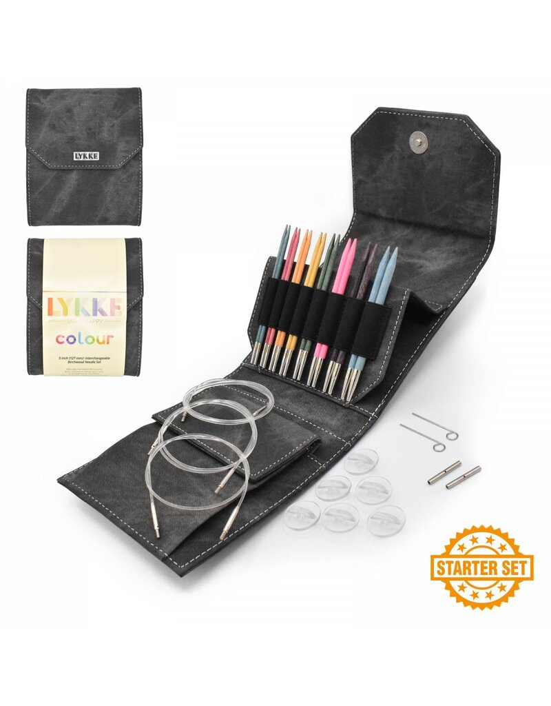 Lykke Lykke COLOUR 5" IC STARTER Set - Grey Denim Effect