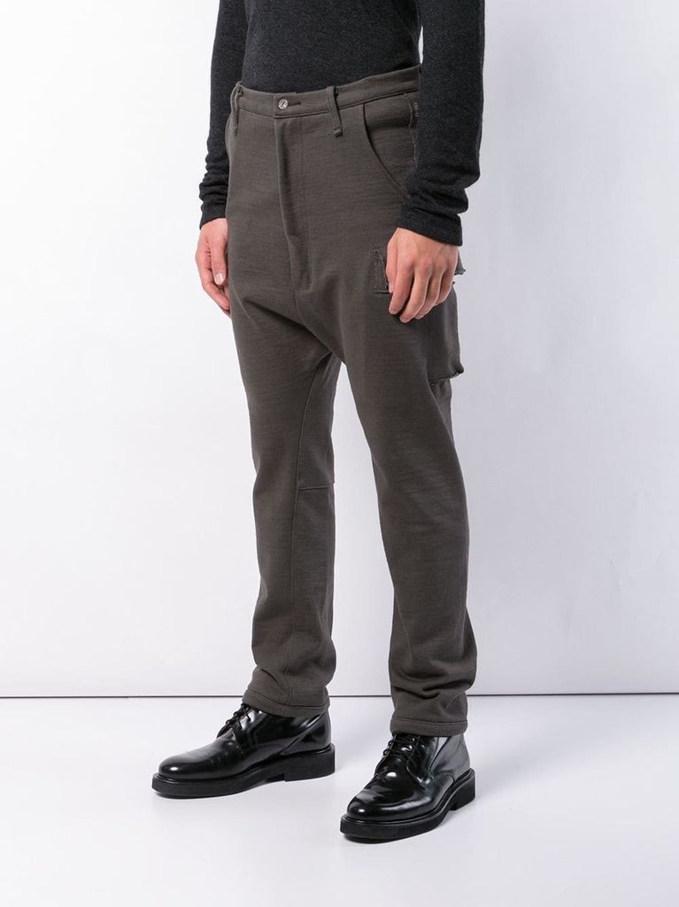 TAICHIMURAKAMI TAICHI MURAKAMI MEN HEAVY JERSEY MILITARY PANTS