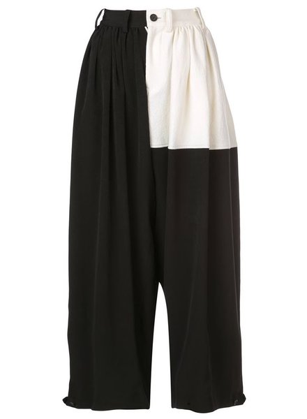 YOHJI YAMAMOTO YOHJI YAMAMOTO WOMEN GATHER WIDE PANT