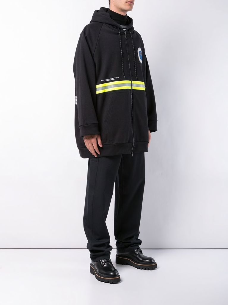 Undercover red reflective best sale hoodie