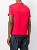 THOM BROWNE THOM BROWNE MEN BICOLOR 1/2 & 1/2 SS TEE IN MEDIUM WEIGHT JERSEY COTTON