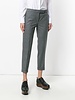 THOM BROWNE THOM BROWNE WOMEN LOWRISE SKINNY TROUSER IN FLANNEL