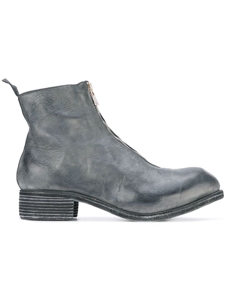 GUIDI GUIDI MEN PL1 HORSE LEATHER FRONT ZIP BOOT - Atelier New York