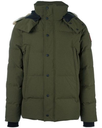 Canada goose cheap wyndham parka green
