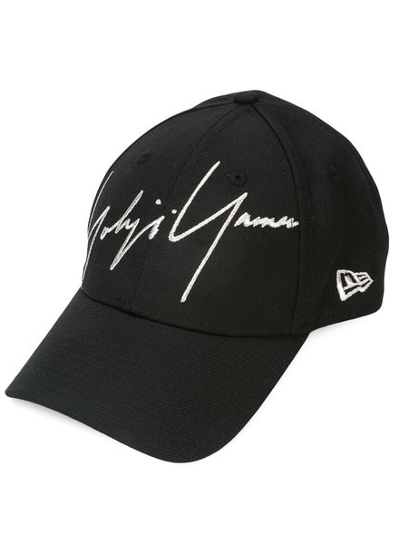 YOHJI YAMAMOTO POUR HOMME YOHJI YAMAMOTO POUR HOMME X NEW ERA ZOOM UP 9 FORTY LOGO CAP