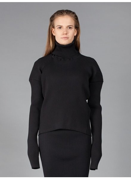 VETEMENTS VETEMENTS WOMEN MISPLACED TURTLE NECK TOP