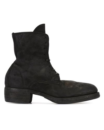 795Z GUIDI MEN CORDOVAN LEATHER LACED UP BOOT - Atelier