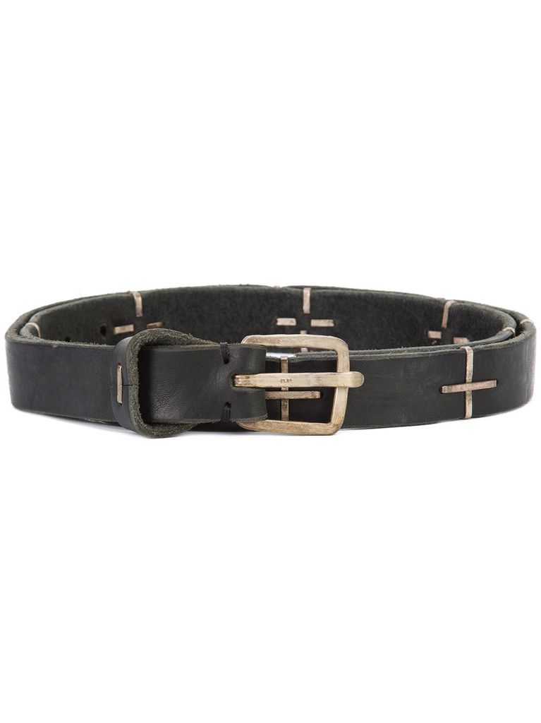 MA+ MA+ -+- SPOTTED Q BUCKLE MED BELT - Atelier New York