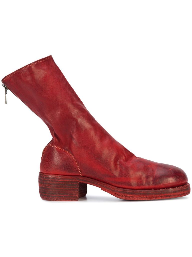 788Z GUIDI MEN BACK ZIP MID BOOT Atelier New York