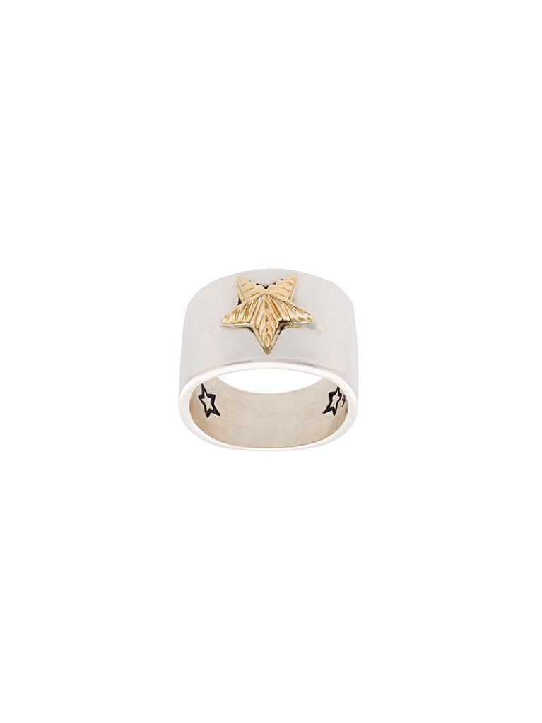 Cody Sanderson Cody Sanderson Small Star Ring with Cat Scratch Band
