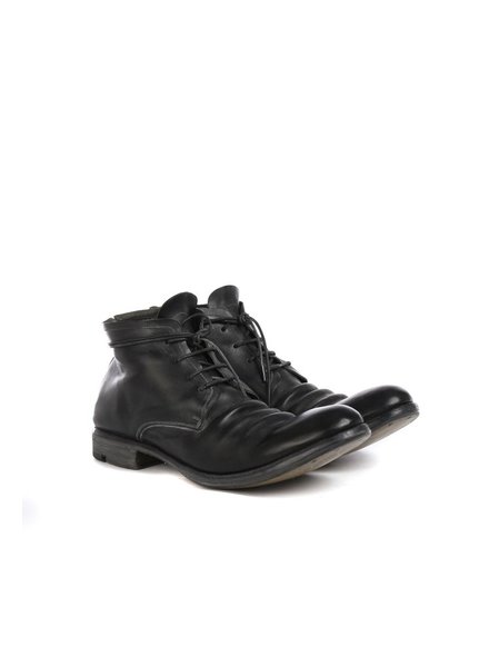 LAYER-0 LAYER-0 MEN HORSE CORDOVAN LEATHER ANKLE BOOT