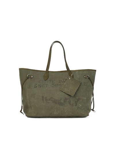 READYMADE READYMADE VINTAGE ARMY TENT ROOMY BAG