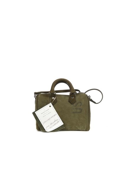 READYMADE VINTAGE ARMY TENT NANO OVERNIGHT BAG - Atelier New York