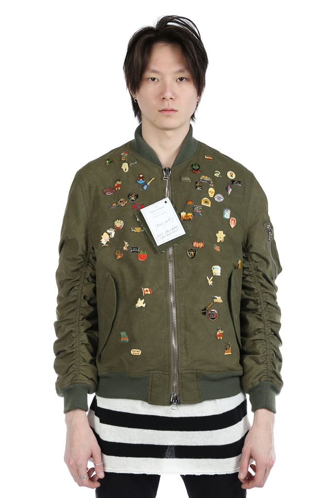 READYMADE JESSE JACKET WITH VINTAGE PINS
