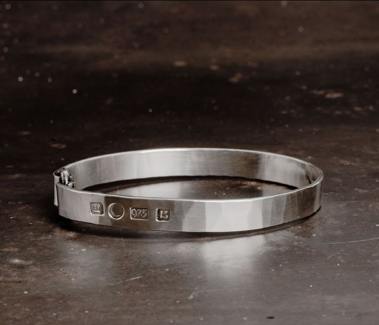 WERKSTATT MUNCHEN BAND BRACELET STAMPED - Atelier New York