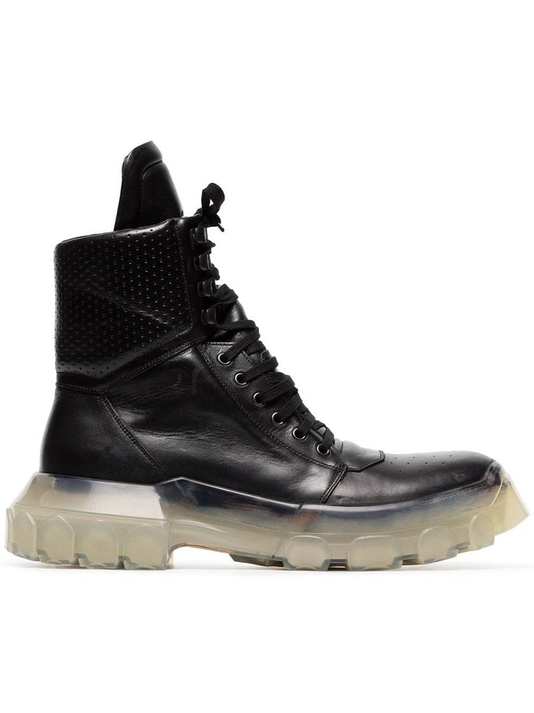 rick owens tractor dunk