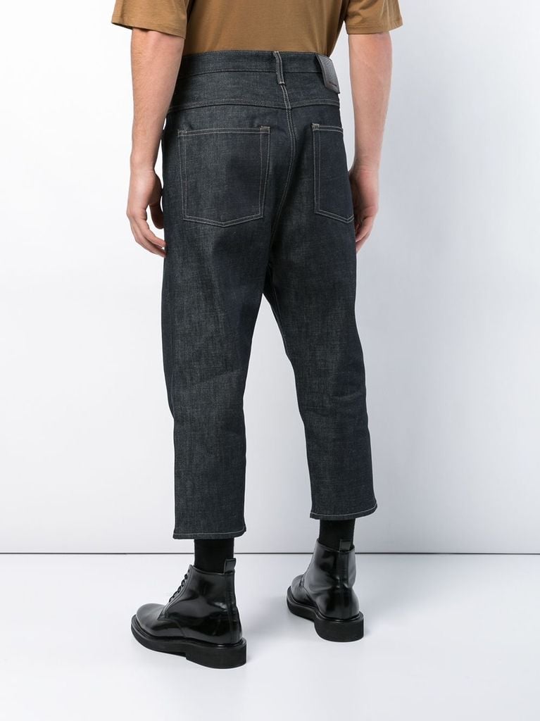 RICK OWENS DRKSHDW DRKSHDW DENIM CAPCAPSULE COLLECTION COLLAPSE CUT DENIM