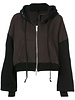 UNRAVEL PROJECT UNRAVEL WOMEN BRUSHED CHOPPED ZIP HOODIE