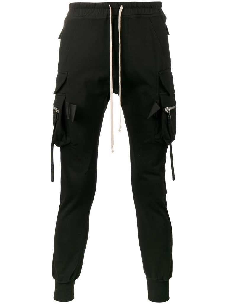 RICK OWENS MEN CARGO JOGGER PANTS - Atelier New York