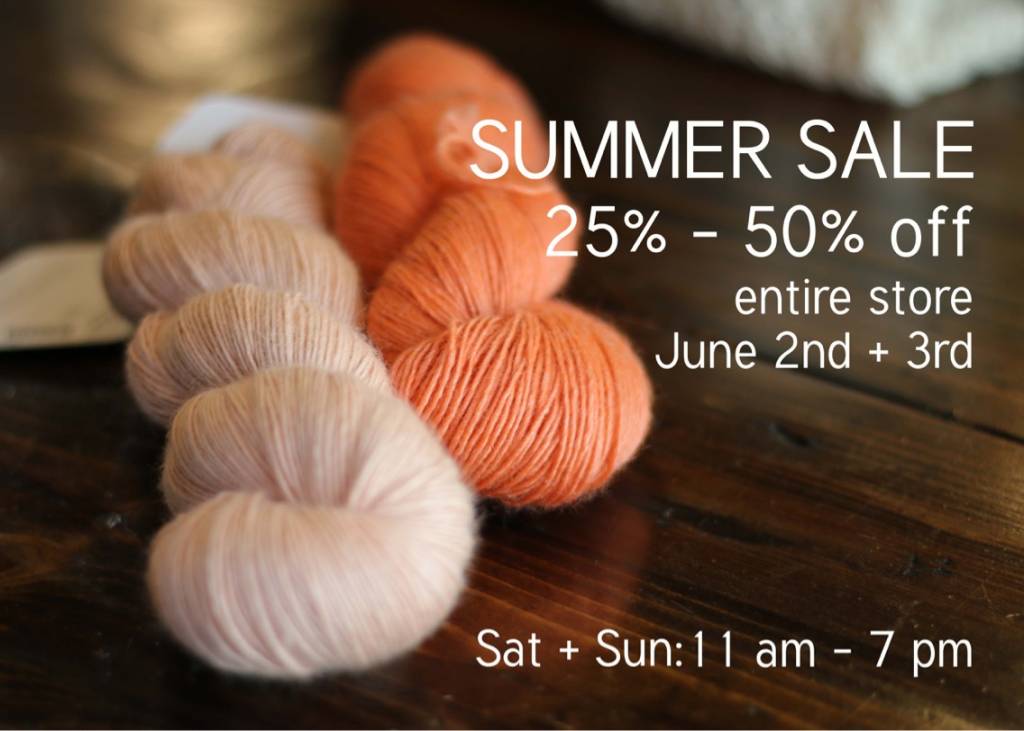Shop Musings: Summer Sale