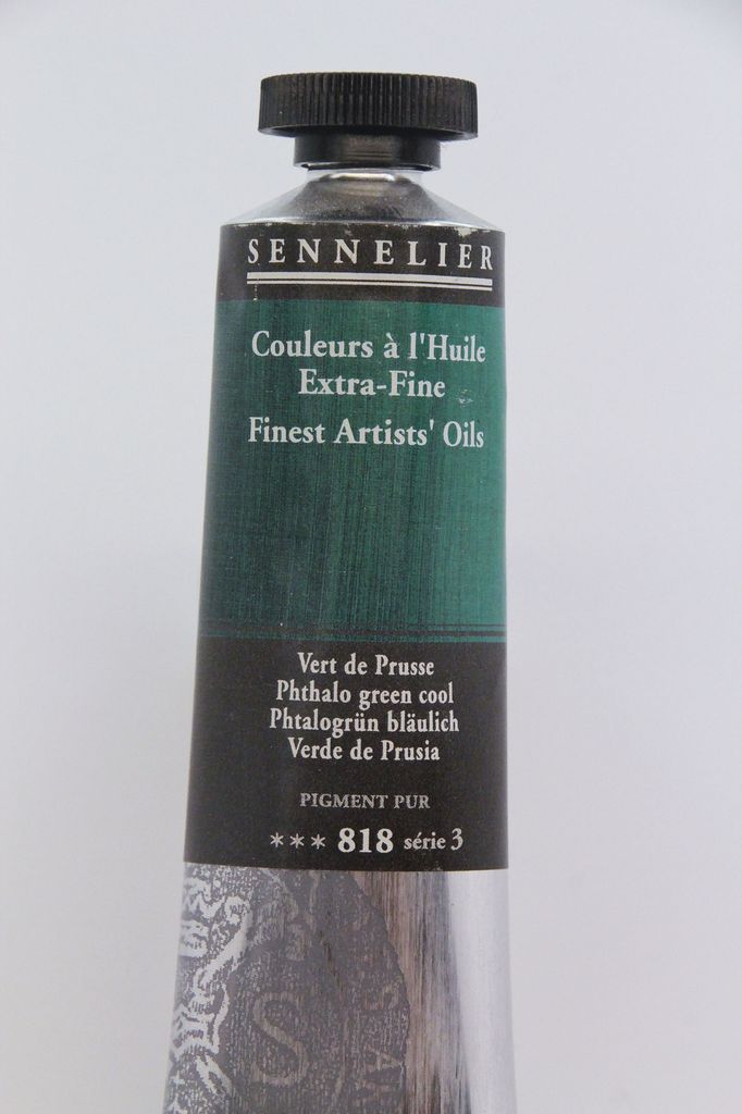 France Sennelier Fine Artists Oil Paint Phthalo Green Cool 818 France Sennelier Fine Artists Oil Paint Phthalo Green Cool 818 40ml