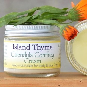 Island Thyme Calendula Comfrey Cream 2oz