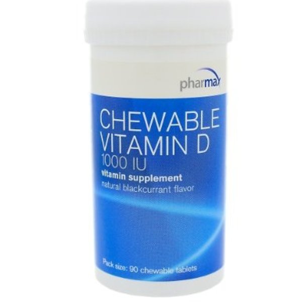 Pharmax Chewable Vitamin D 1000IU 90 tablets