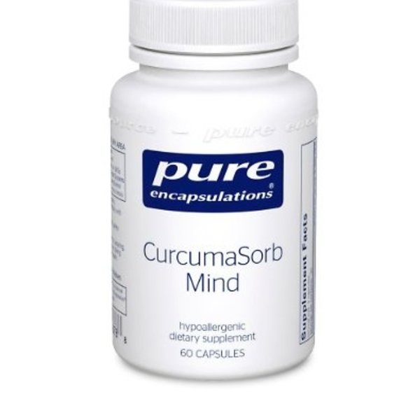 Pure Encapsulations Curcumasorb Mind 60c