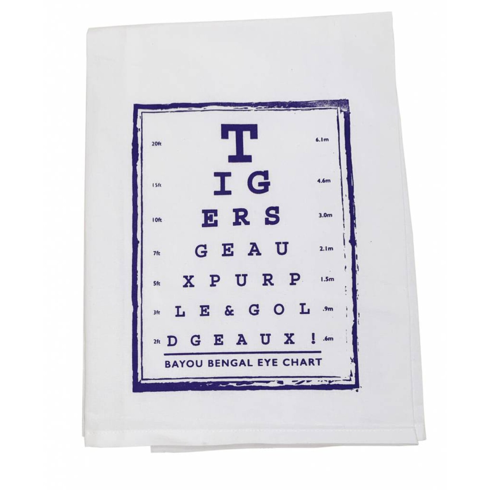 Tiger Eye Chart Tea Towel