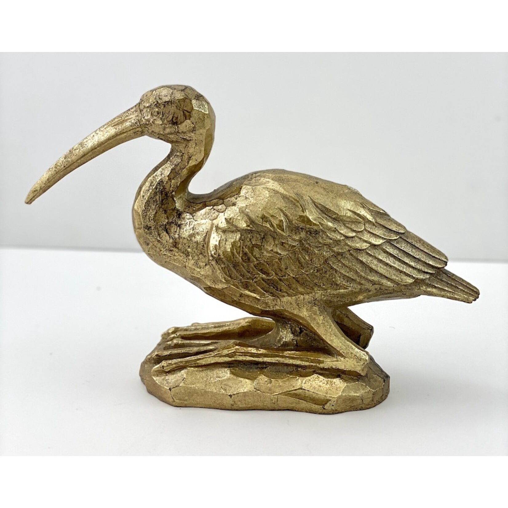 Sitting Crane GOLD