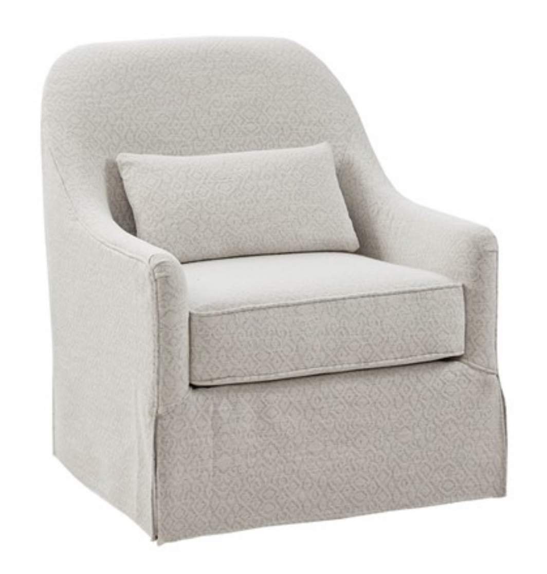 modern swivel glider chair