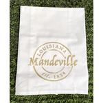 Mandeville Stamp Tea Towel