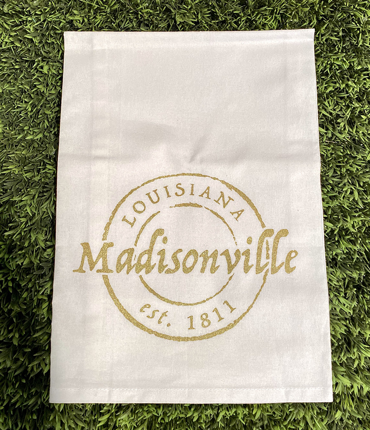 Madisonville Stamp Tea Towel