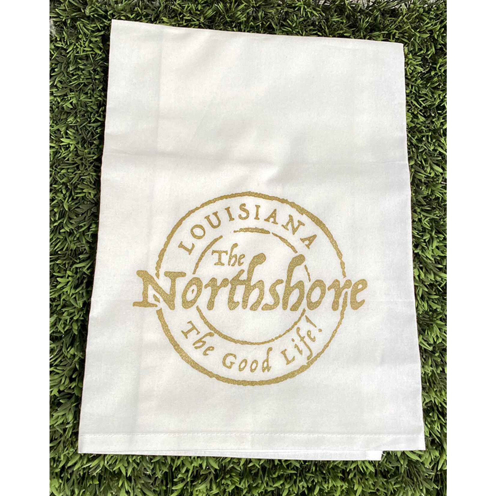 Northshore Stamp Tea Towel