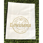 Louisiana Stamp Tea Towel